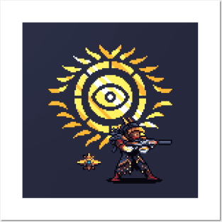 Osiris and Sagira Pixel Art Posters and Art